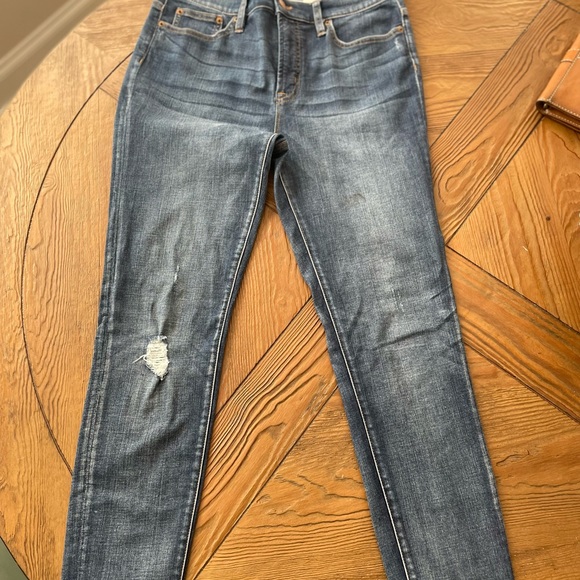 JCrew high-wasted stretch denim